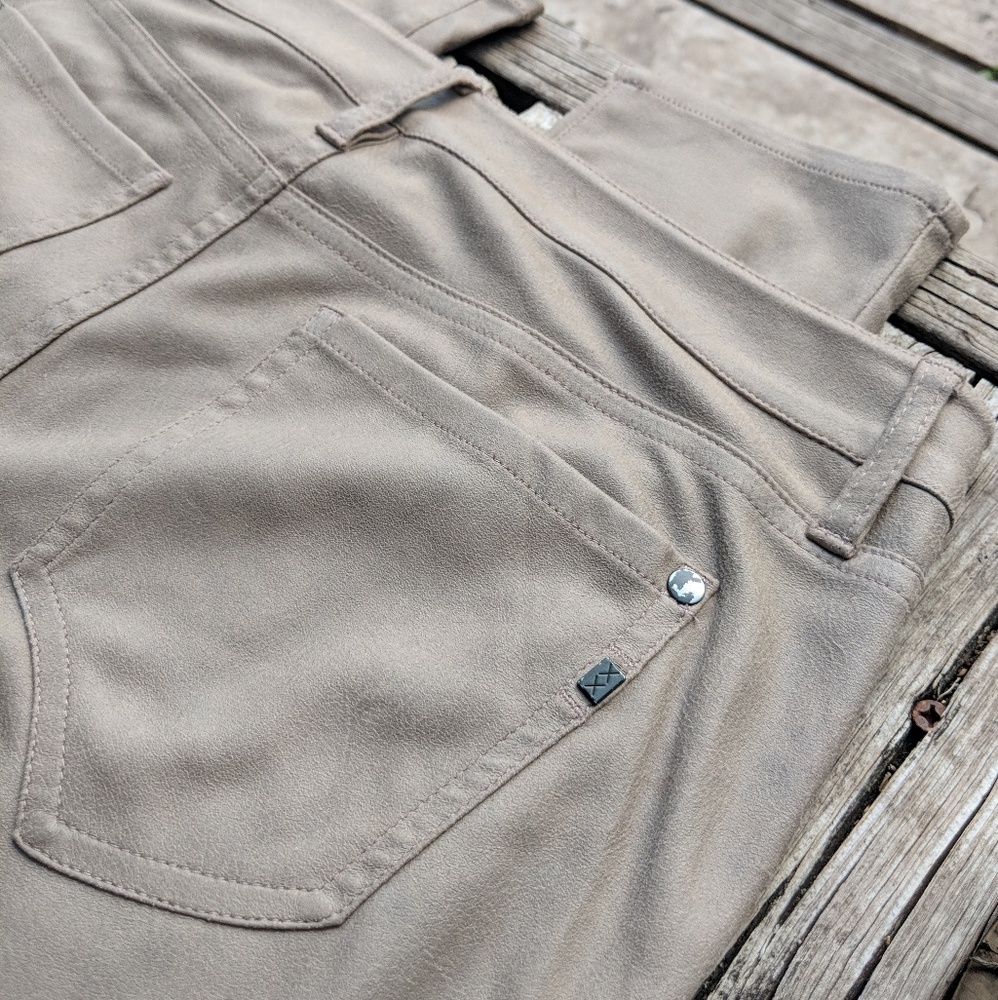 Genetic Denim Tan Jeans/Leggings